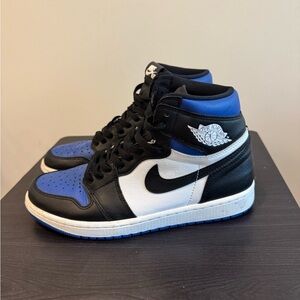 Nike Air Jordan Retro High-Top - Black, White, Royal Blue
